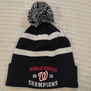 MLB Washington Nationals World Series Champions Beanie Winter Hat Cap 2019 New